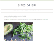 Tablet Screenshot of bitesofbri.com